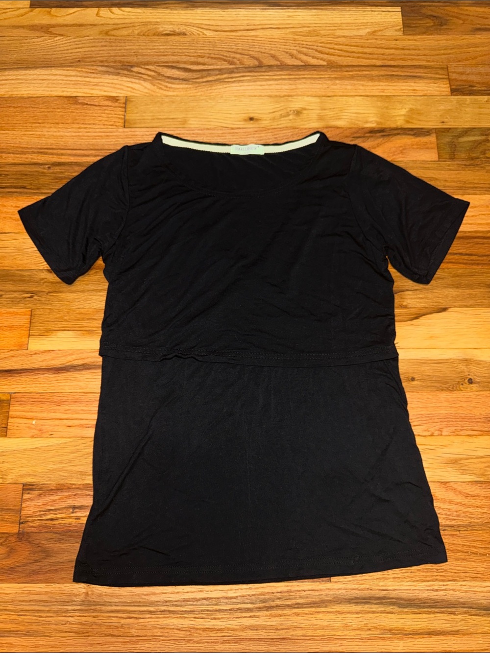 Smallshow Nursing Top Small Black